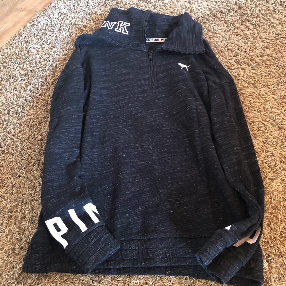 Pink Half zip